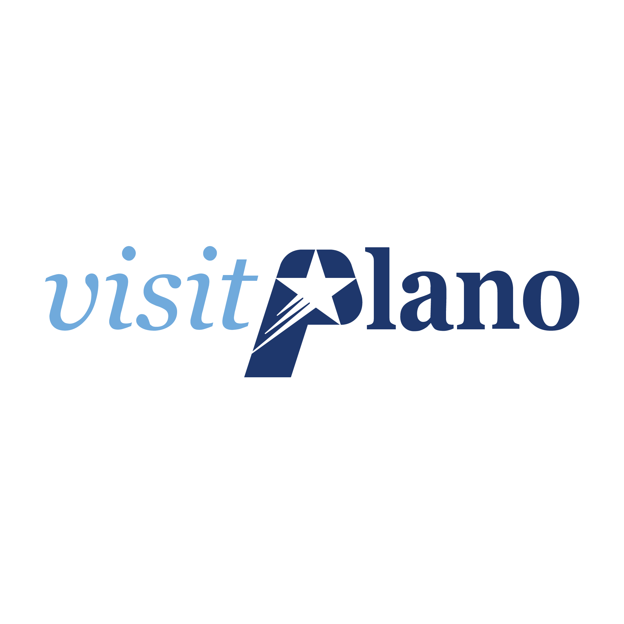 The Visit Plano logo